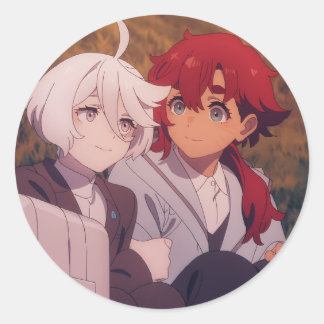 SuleMio | Suletta Mercury and Miorine Rembran  Classic Round Sticker