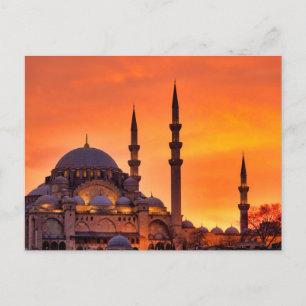 Suleymaniye Mosque  Postcard