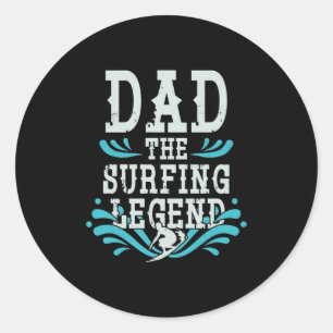 Sulfing Lover  Dad Sulfing Sailor Spirit Legend Classic Round Sticker