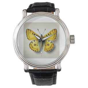 Sulfur Butterfly 131024IREF245 - Watercolor Watch