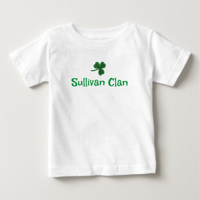 Sullivan Clan Shamrock tee (Front)