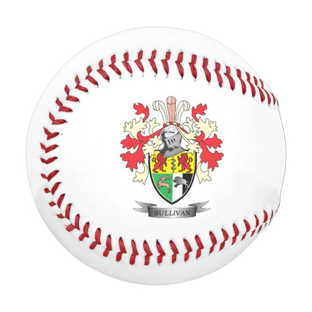 Sullivan Coat of Arms Baseball (Front Left)