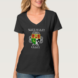 Sullivan Family Crest Coat of Arms T-Shirt