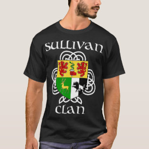 Sullivan Family Crest Coat of Arms T-Shirt