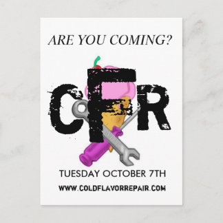 SULLIVAN HALL 10/07/08 2.0- Customised Invitation Postcard