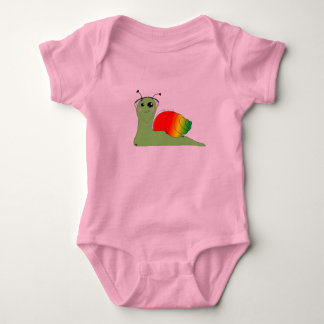 Sullivan la Snail loves music: Reggae Baby Bodysuit