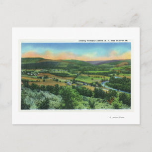 Sullivan Mountain View of the City Postcard