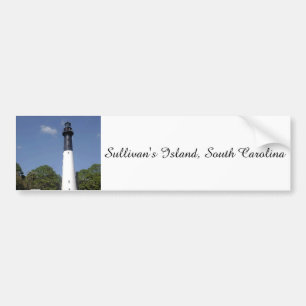 Sullivan's Island Lighthouse Bumper Sticker