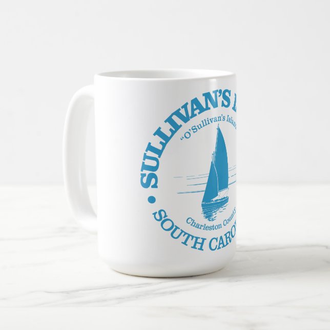 Sullivan's Island (sailboat) Coffee Mug (Front Left)