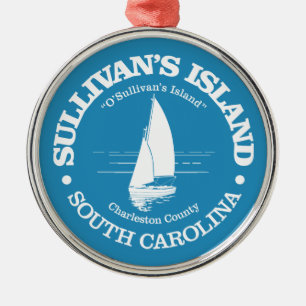 Sullivan's Island (sailboat) Metal Tree Decoration