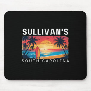 Sullivan's South Carolina Men Women Surfing _1 Mouse Mat