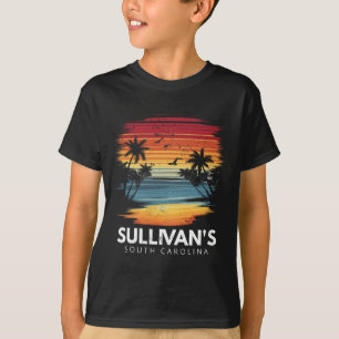 Sullivan's South Carolina Surfboard Surfing Vintag T-Shirt