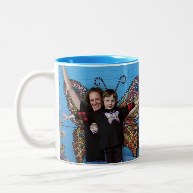 Sully & Karen butterfly mug (Left)