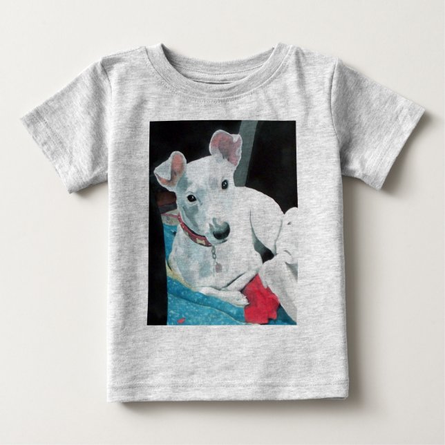 Sully the Jack Russell Terrier Organic Creeper (Front)