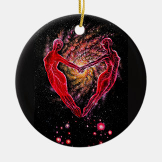 Sulmate connection ceramic tree decoration