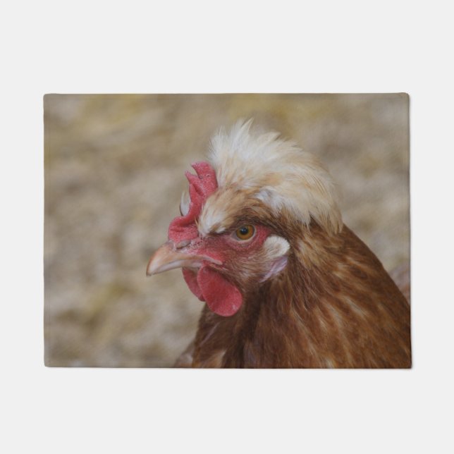 Sulmtaler Hen Doormat (Front)