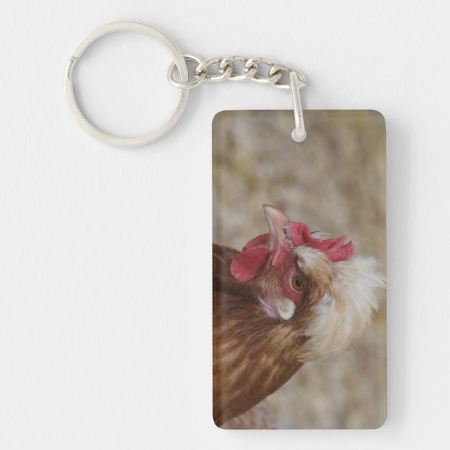 Sulmtaler Hen Key Ring (Front)