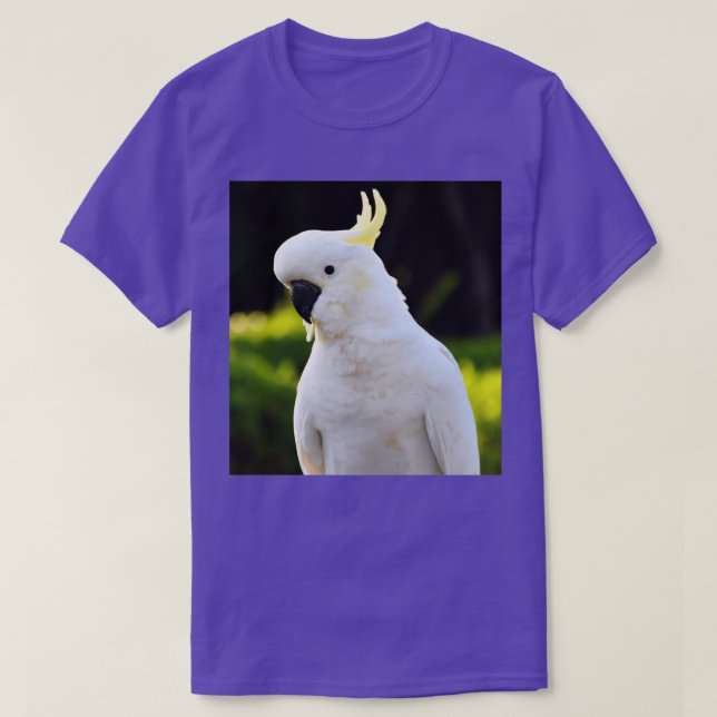 Sulphur Crested Cockatoo Photography T-Shirt (Design Front)