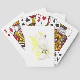 Sulphur Crested Cockatoo Playing Cards