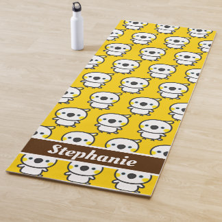 Sulphur-crested cockatoo yoga mat