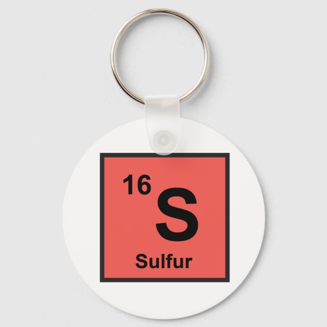 Sulphur Keychain (Front)