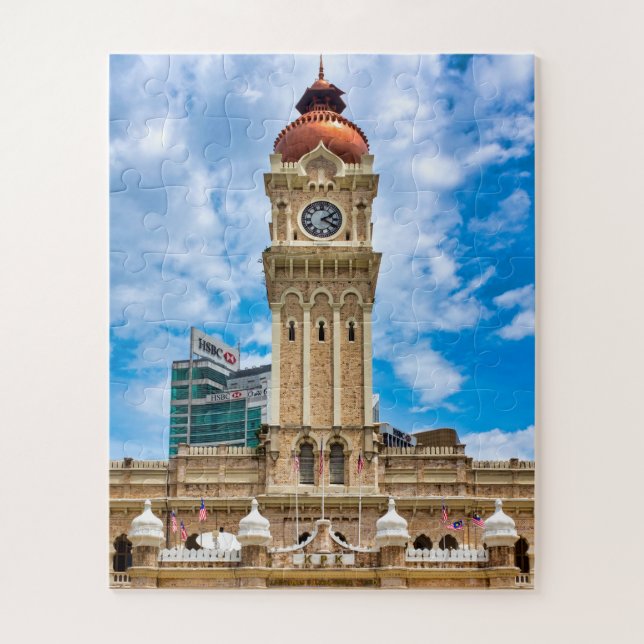 Sultan Abdul Samad Building Jigsaw Puzzle (Vertical)