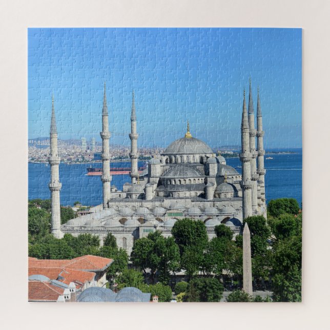 Sultan Ahmed Blue Mosque in Turkey Jigsaw Puzzle (Vertical)