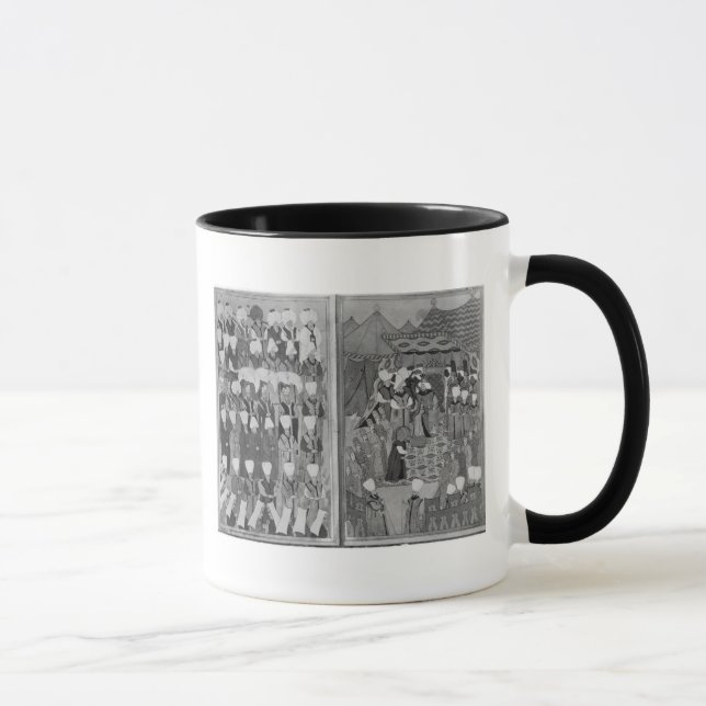 Sultan Ahmed III Distributing Money Mug (Right)