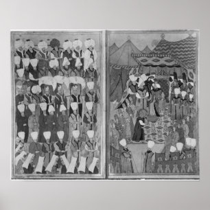 Sultan Ahmed III Distributing Money Poster