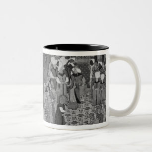 Sultan Ahmed III Distributing Money Two-Tone Coffee Mug