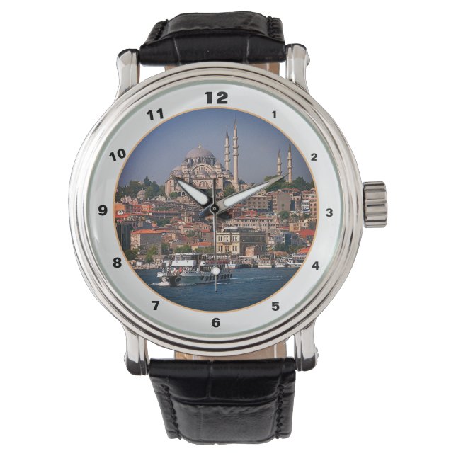 Sultan Ahmed & Istanbul panorama, Turkey Watch (Front)