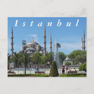 Sultan Ahmed Mosque. Postcard