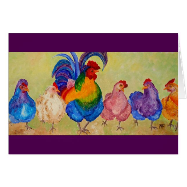 Sultan and his Chicks (Front Horizontal)