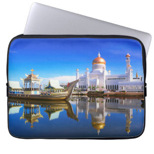 Sultan Omar Ali Saifuddien Mosque Laptop Sleeve