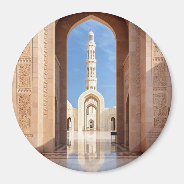 Sultan Qaboos Grand Mosque  Magnet (Front)