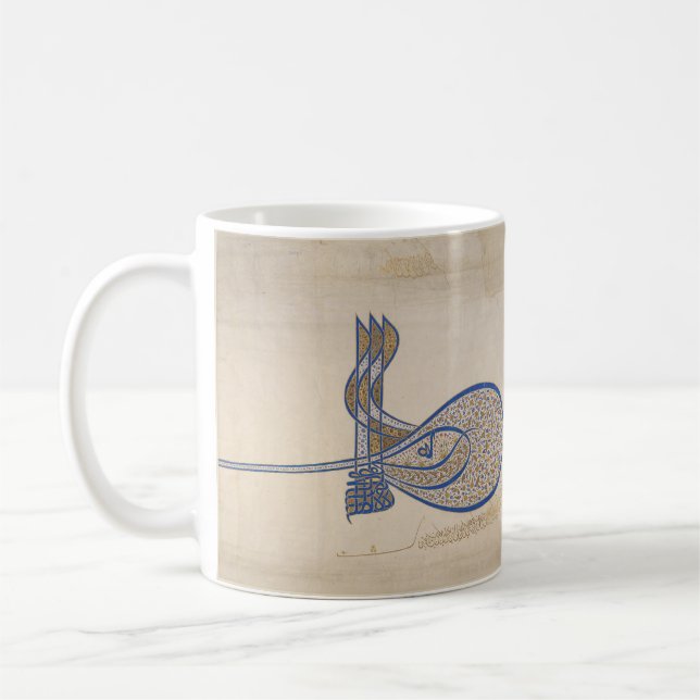 Sultan Sulaiman Tughra Coffee Mug (Left)