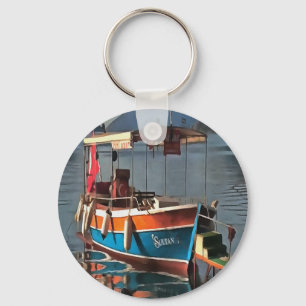 Sultan Taxi Boat Marmaris Key Ring