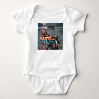 Sultan Taxi Boat Marmaris Nautical Art  Baby Bodysuit