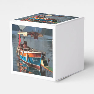 Sultan Taxi Boat Marmaris Nautical Art Favour Box