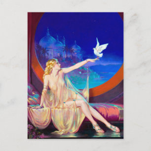 Sultana Pin Up Postcard
