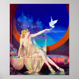 Sultana Pin Up Poster