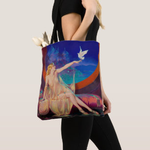 Sultana the Arabian Sultan's Concubine 1925 Tote Bag