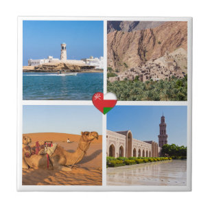 Sultanate of Oman landmarks Tile
