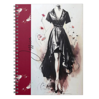 Sultry Victorian Silhouette Art Journal