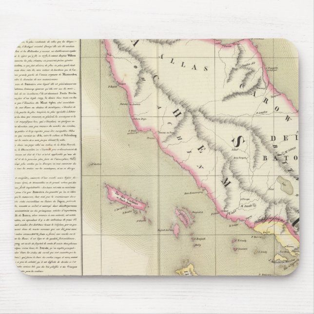 Sumatra Oceania no 11 Mouse Mat (Front)