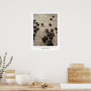 Sumatra - Send Coffee Art Poster