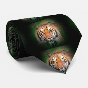 Sumatran Borneo Tiger Tie