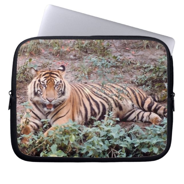 Sumatran Tiger Laptop Sleeve (Front)