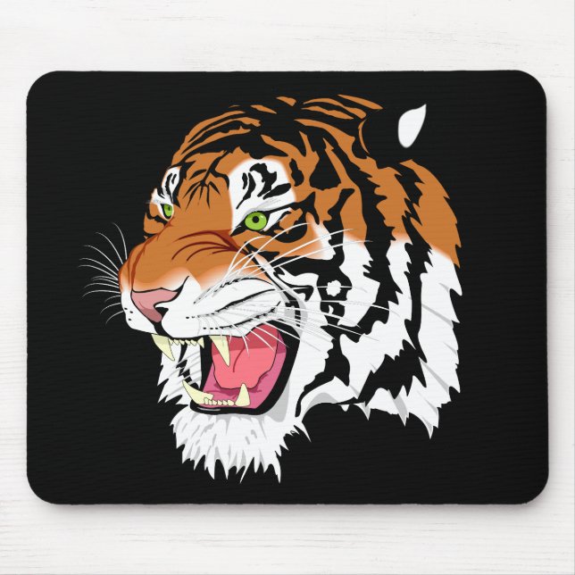 sumatran tiger mouse mat (Front)