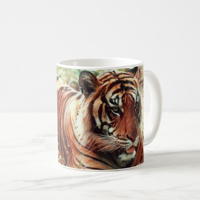 Sumatran Tiger Mug (Front Right)